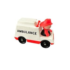 Vintage Fisher Price Ambulance and Fireman
